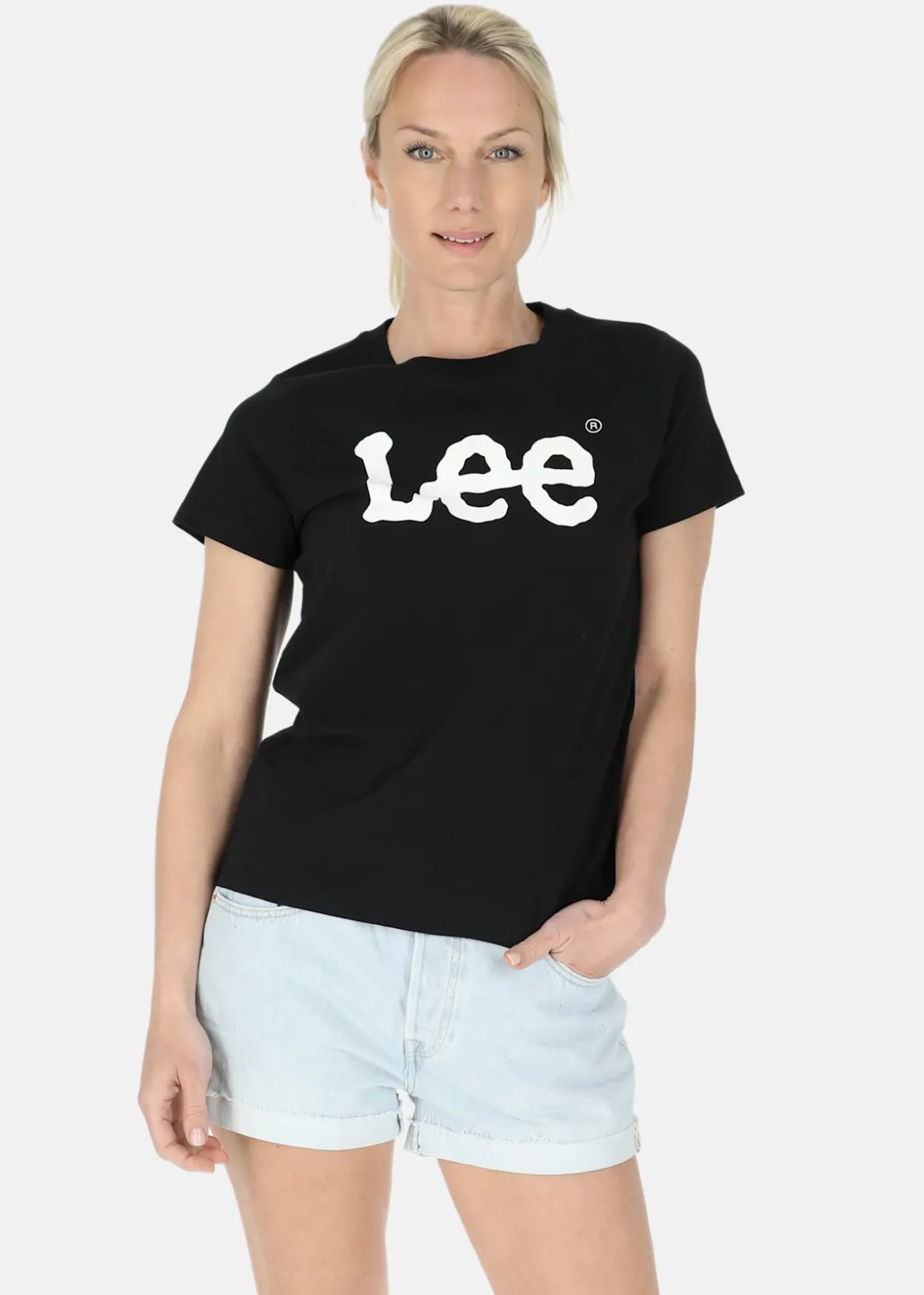 Discount Lee LOGO_TEE BLACK