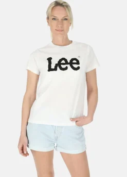 Discount Lee LOGO_TEE WHITE