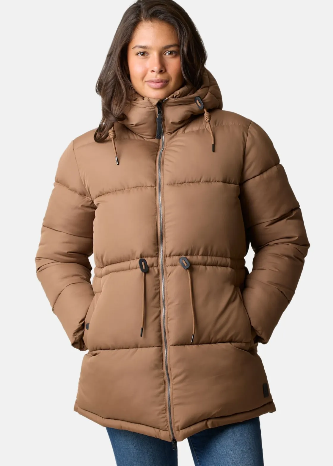 Best X-trail London Puffy Jacket W Hazelnut