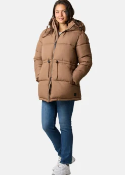 Best X-trail London Puffy Jacket W Hazelnut