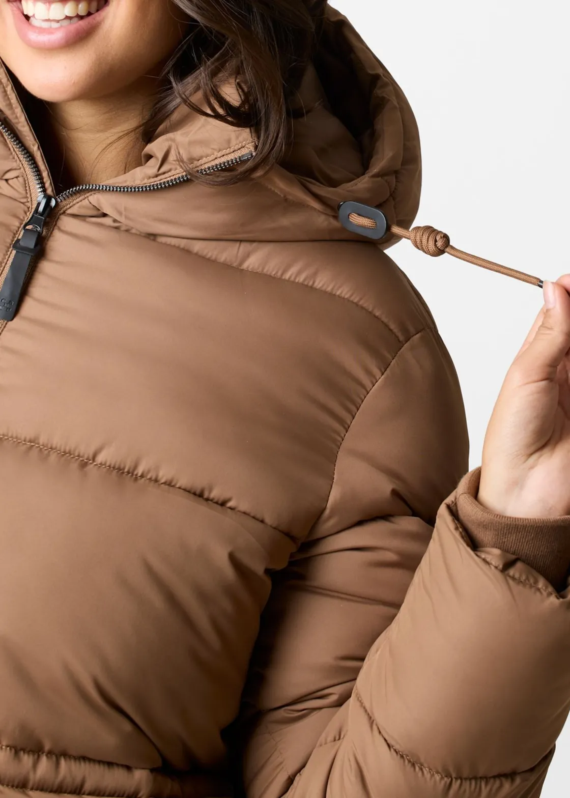 Best X-trail London Puffy Jacket W Hazelnut
