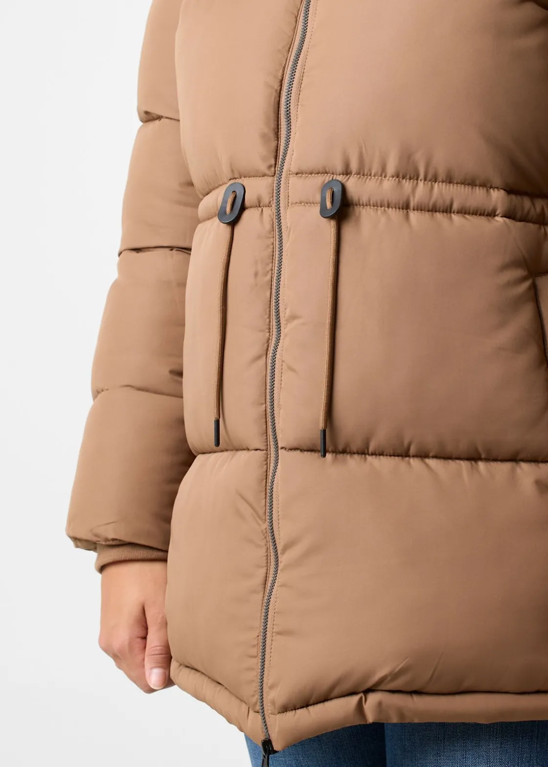 Best X-trail London Puffy Jacket W Hazelnut