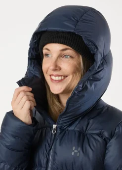 Haglöfs Long Mimic III Parka Women Tarn Blue