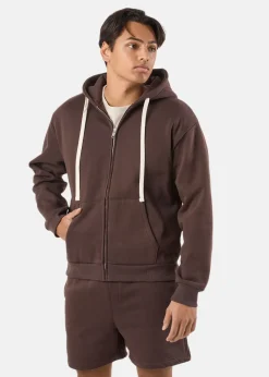 New Denim Factory Los Angeles Zip Hood Brown