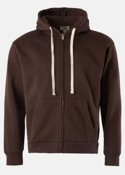 New Denim Factory Los Angeles Zip Hood Brown