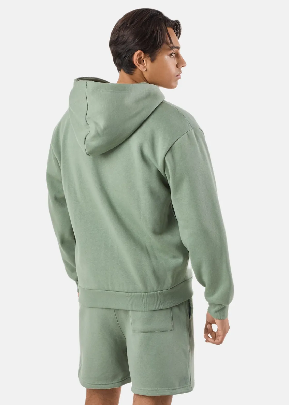 Clearance Denim Factory Los Angeles Zip Hood Sage Green