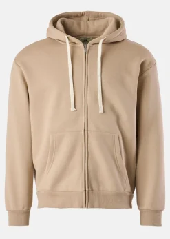 Best Denim Factory Los Angeles Zip Hood Taupe