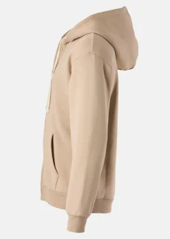 Best Denim Factory Los Angeles Zip Hood Taupe