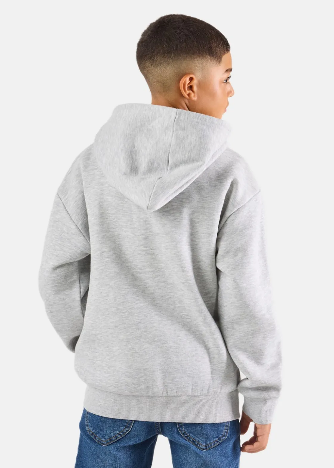 New Denim Factory Los Angeles Zip Hood JR Grey