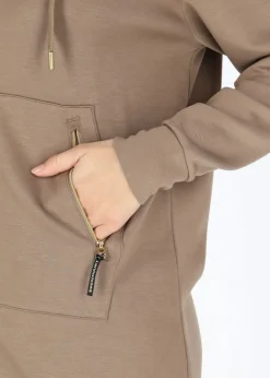 Hot Swedemount Lounge Long Zip Hood W Coffee