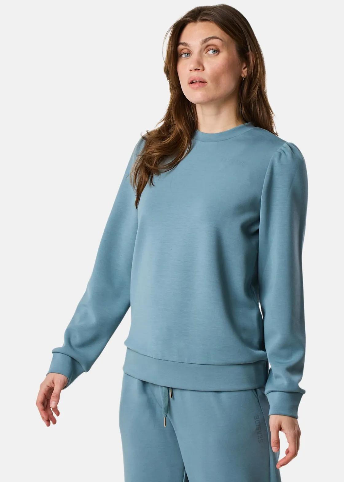 Sale Seaside Lounge Relax Crewneck W Midnight Green