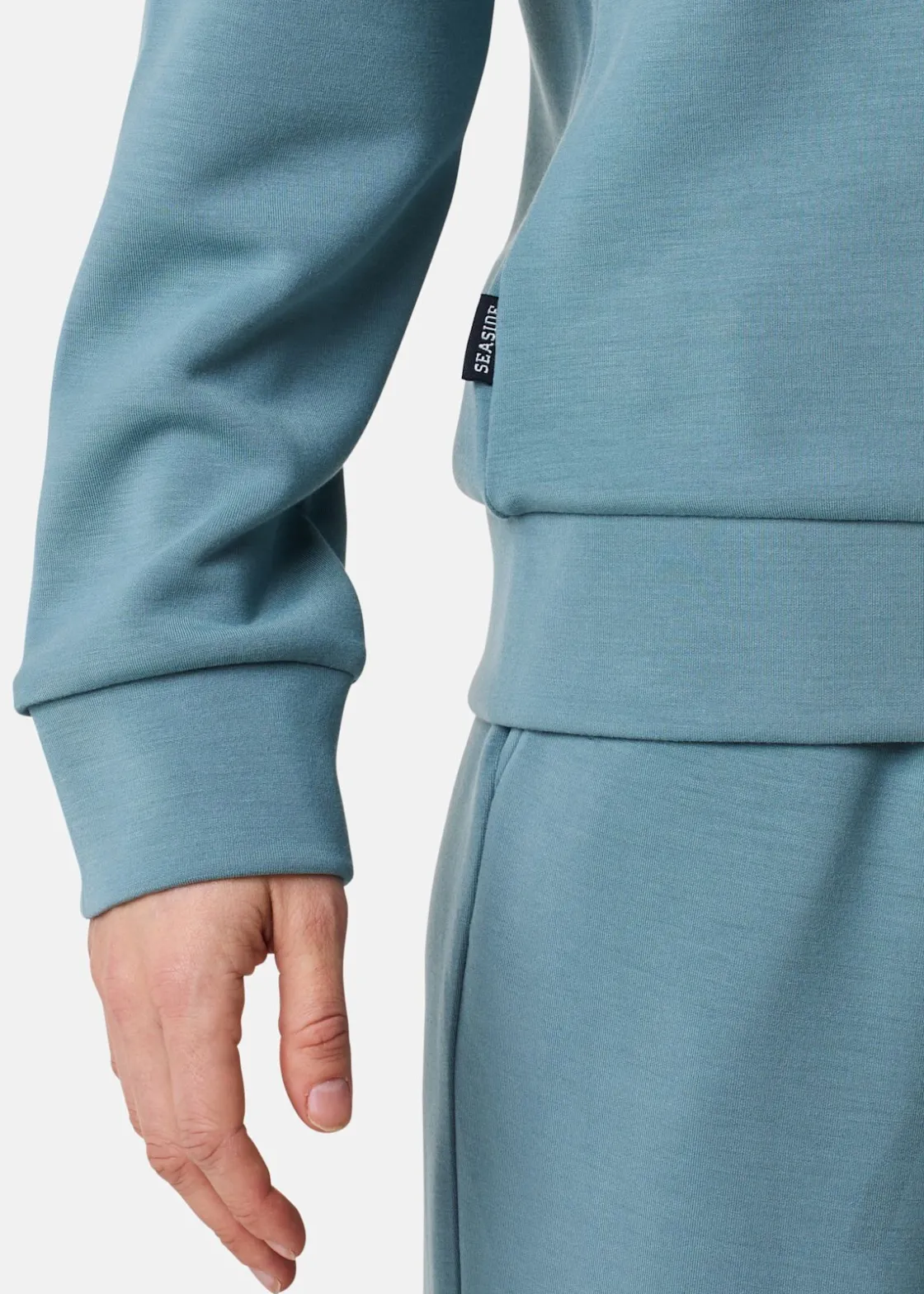 Sale Seaside Lounge Relax Crewneck W Midnight Green