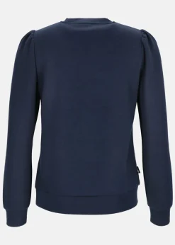 Sale Seaside Lounge Relax Crewneck W Dk. Navy