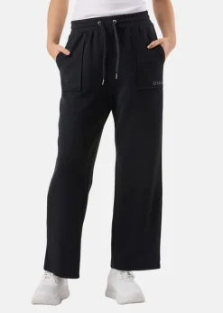 Seaside Lounge Relax Loose Fit Pants W Black