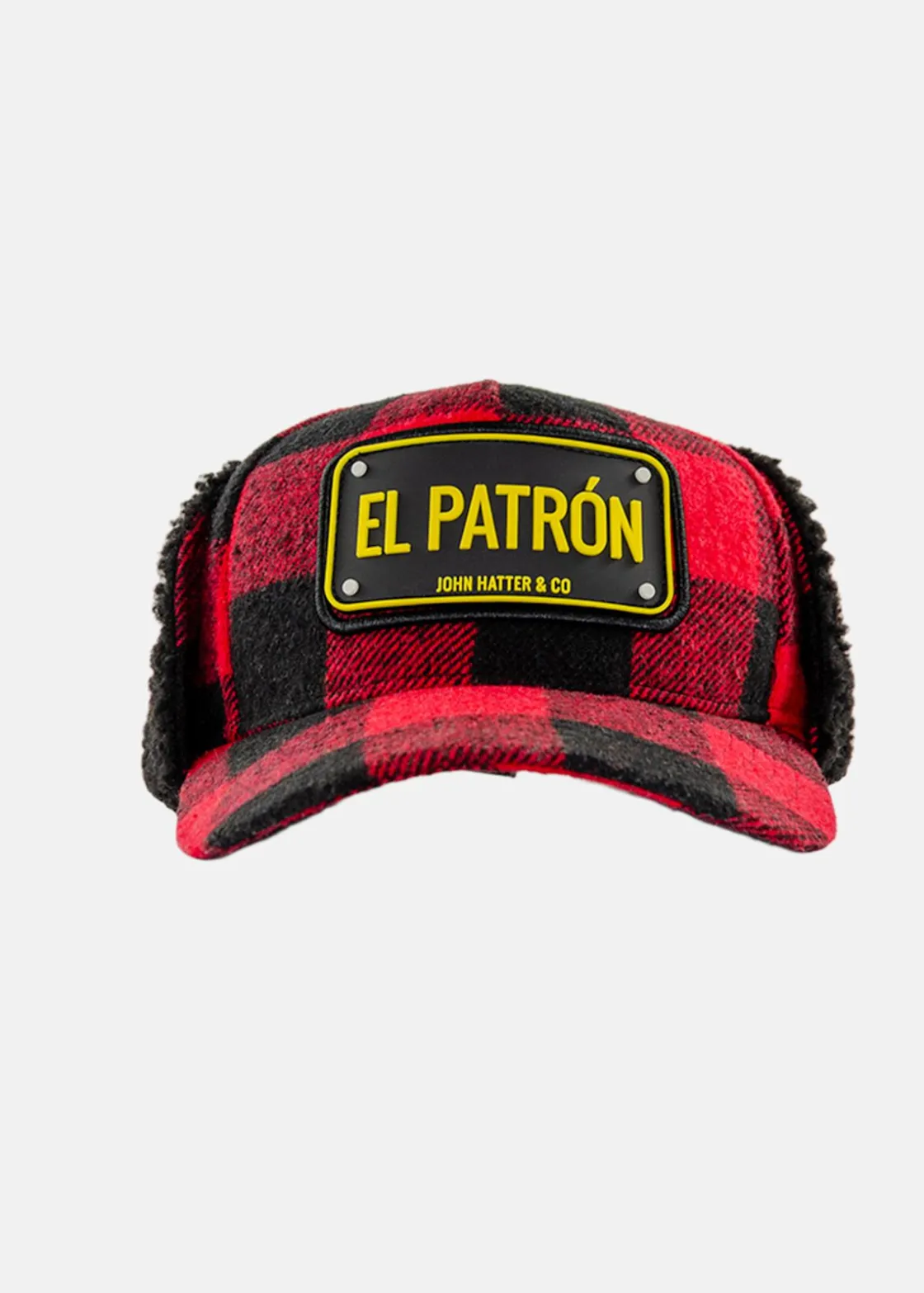 Clearance John Hatter LUMBERJACK - EL PATRON Black/Red