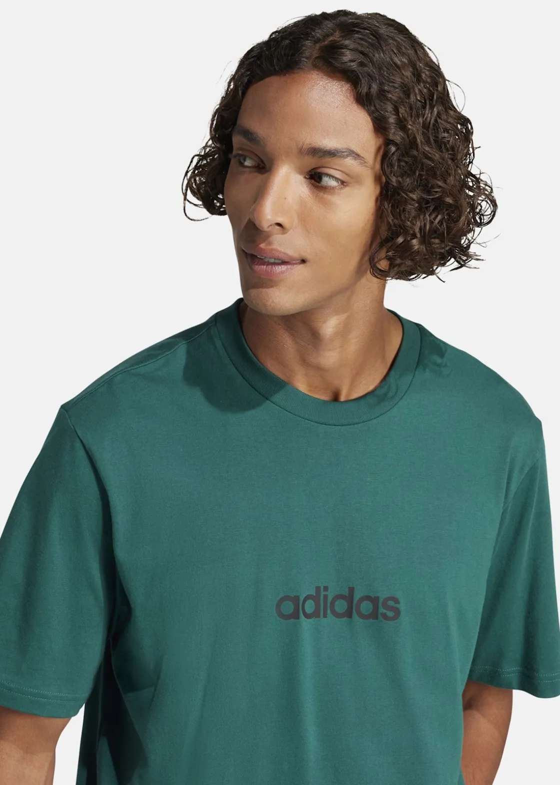 New Adidas M LIN SJ T CGREEN/BLACK