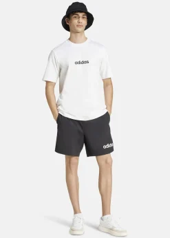 Clearance Adidas M LIN SJ T WHITE/BLACK
