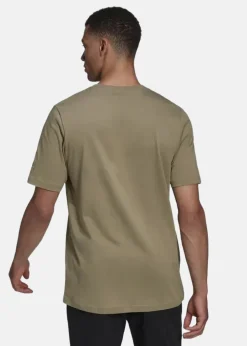 Best Adidas M LIN SJ T ORBGRN/BLACK