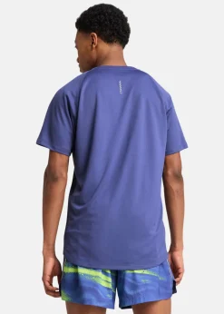 Best Puma M RUN VELOCITY TEE (POLY) Blue Crystal
