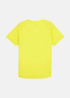 Hot Puma M RUN VELOCITY TEE (POLY) Lemon Sherbert