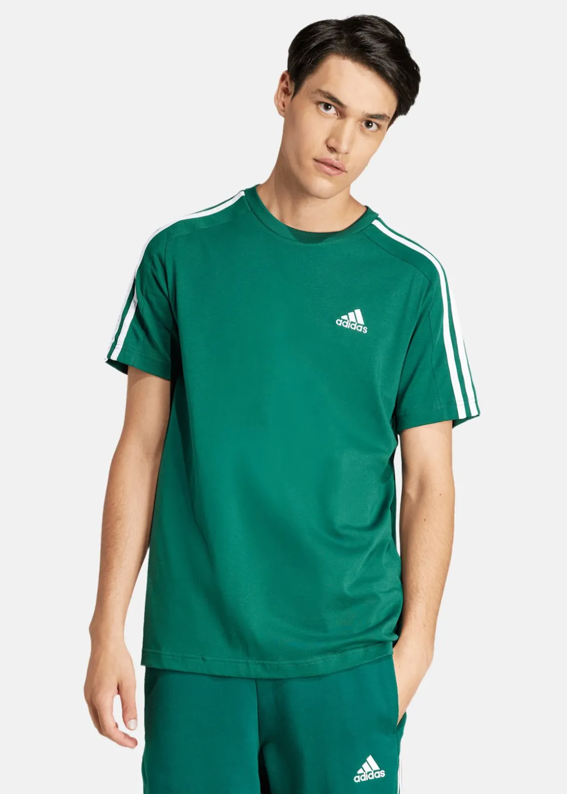 Hot Adidas M 3S SJ T CGREEN