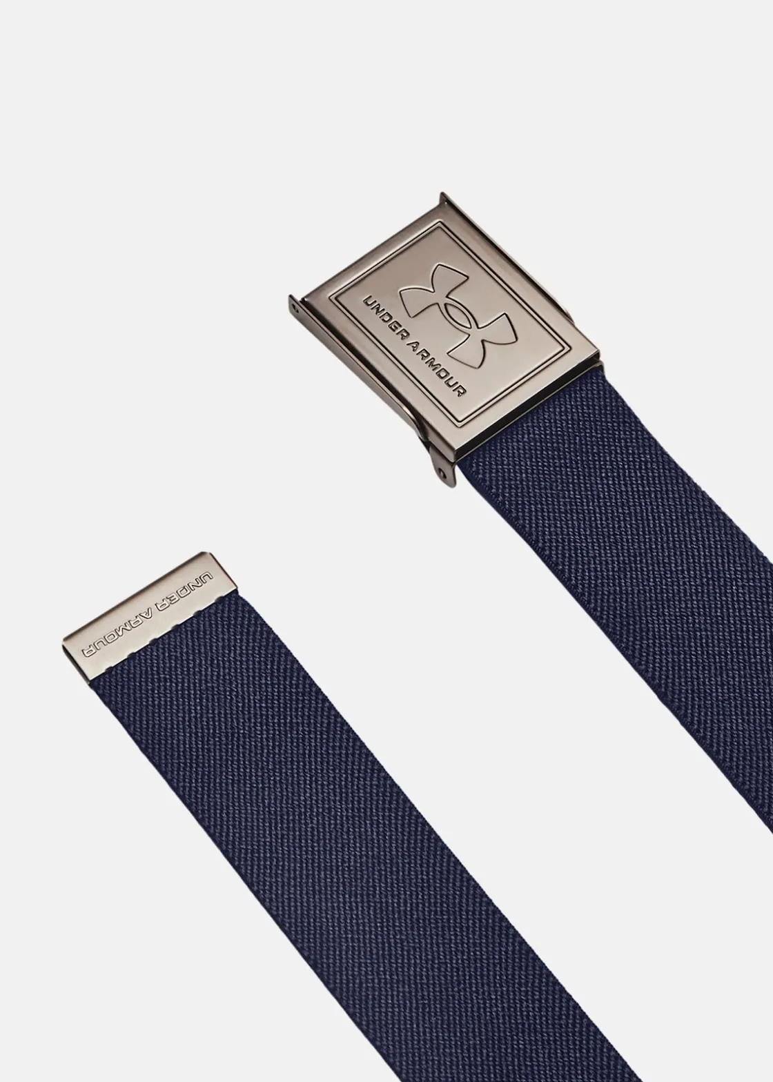 New Under Armour M Stretch Webbing Belt Midnight Navy