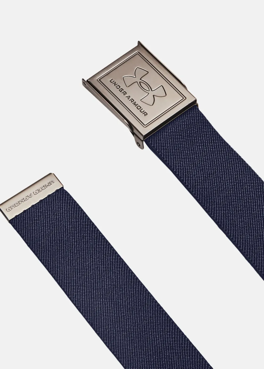 New Under Armour M Stretch Webbing Belt Midnight Navy