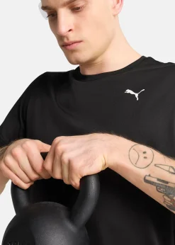 Best Puma M TAD ESSENTIALS SOLID CAT TEE PUMA Black