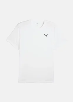 New Puma M TAD ESSENTIALS SOLID CAT TEE PUMA White