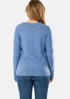 Hot Seaside Maine Pullover W Moonlight Blue