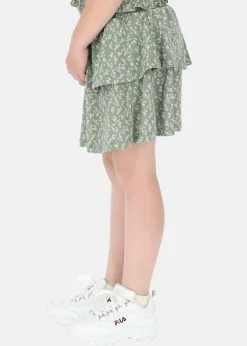 Online Seaside Maine Smock Skirt JR Seaweed Flower
