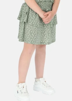 Online Seaside Maine Smock Skirt JR Seaweed Flower