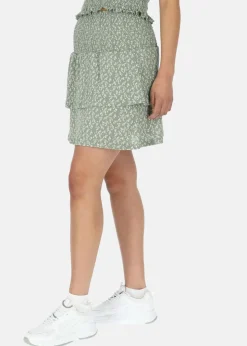 Sale Seaside Maine Smock Skirt W Seaweed Flower