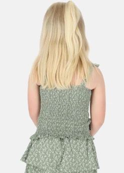 Hot Seaside Maine Smock Top JR Seaweed Flower