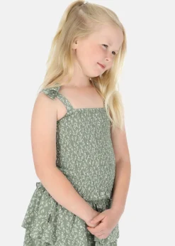 Hot Seaside Maine Smock Top JR Seaweed Flower