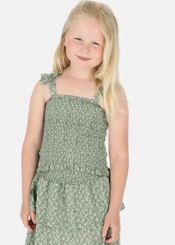 Hot Seaside Maine Smock Top JR Seaweed Flower