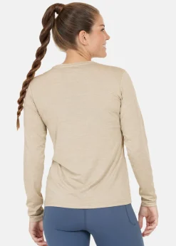 Best Endurance Maje W Melange L/S Tee Dove