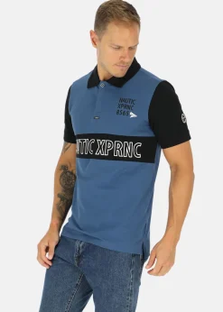 Hot Nautic XPRNC Marstrand Logo Piké Denim Blue/Black