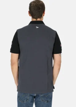 Clearance Nautic XPRNC Marstrand Logo Piké Charcoal/Black