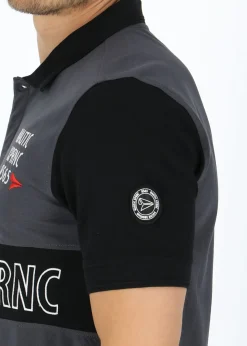 Clearance Nautic XPRNC Marstrand Logo Piké Charcoal/Black