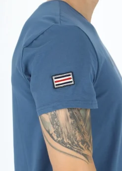 Clearance Nautic XPRNC Marstrand Logo Tee Denim Blue