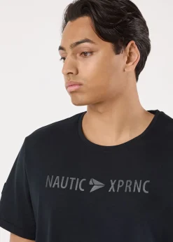 Discount Nautic XPRNC Marstrand Logo Tee Black