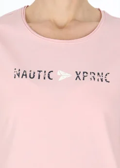Discount Nautic XPRNC Marstrand Logo Tee W Sea Rose