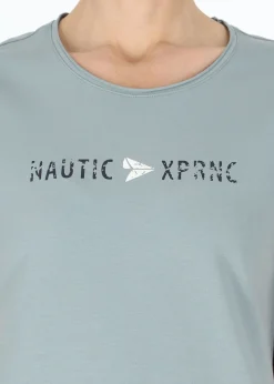 Best Nautic XPRNC Marstrand Logo Tee W Seaweed Green