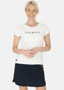Sale Nautic XPRNC Marstrand Logo Tee W White