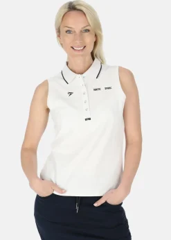 Online Nautic XPRNC Marstrand Sleeveless Piké W White
