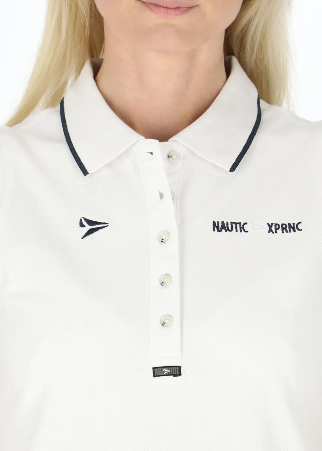 Online Nautic XPRNC Marstrand Sleeveless Piké W White