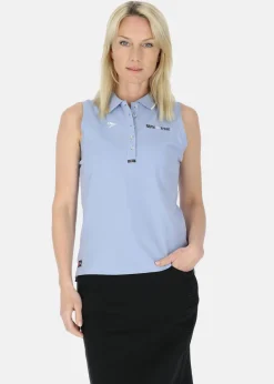 Online Nautic XPRNC Marstrand Sleeveless Piké W Lt. Blue