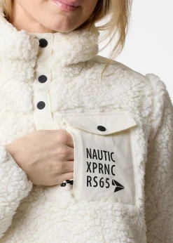 Best Nautic XPRNC Marstrand Stretch Pile Half Neck W Off White