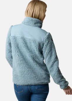 Hot Nautic XPRNC Marstrand Stretch Pile Half Neck W Sea Green